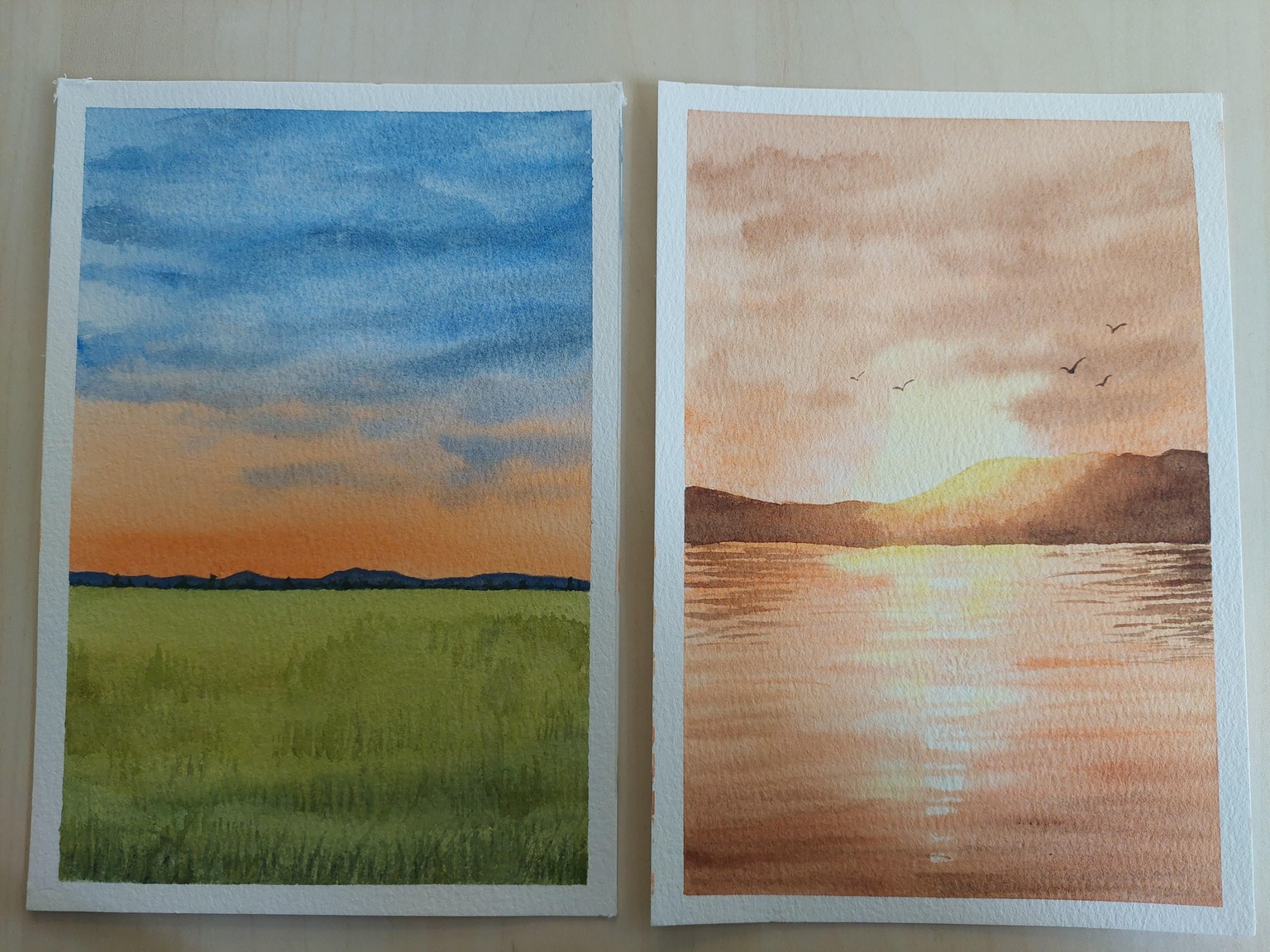 Beautiful colourful skies - image 1 - student project