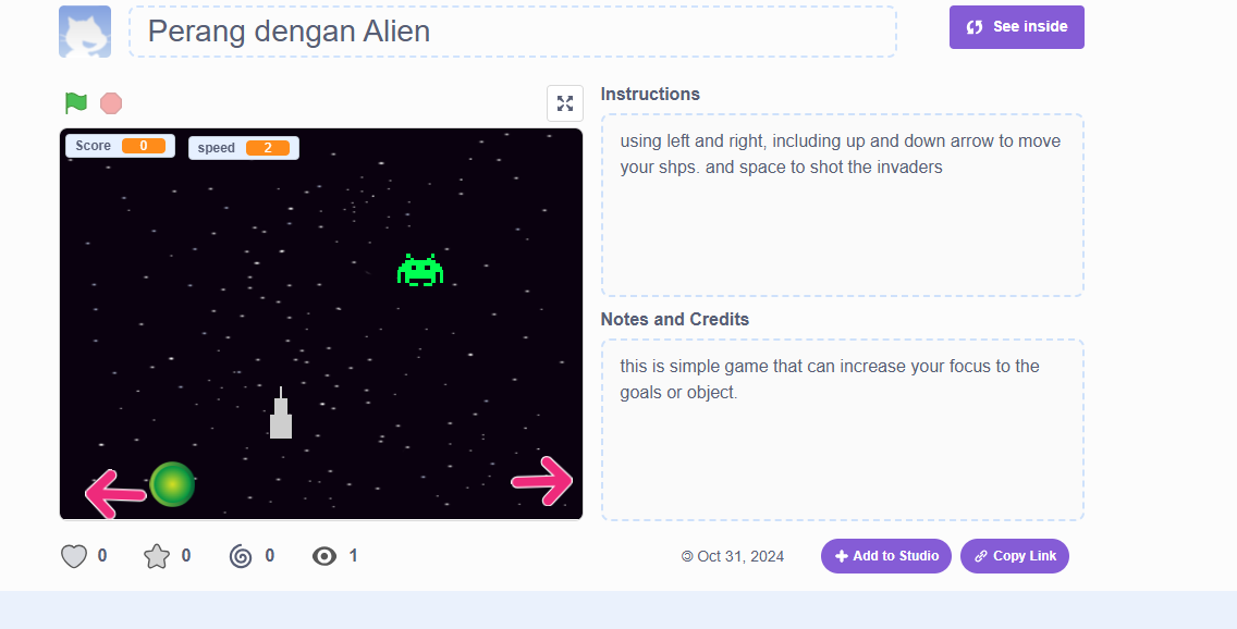 War with Alien - image 1 - student project