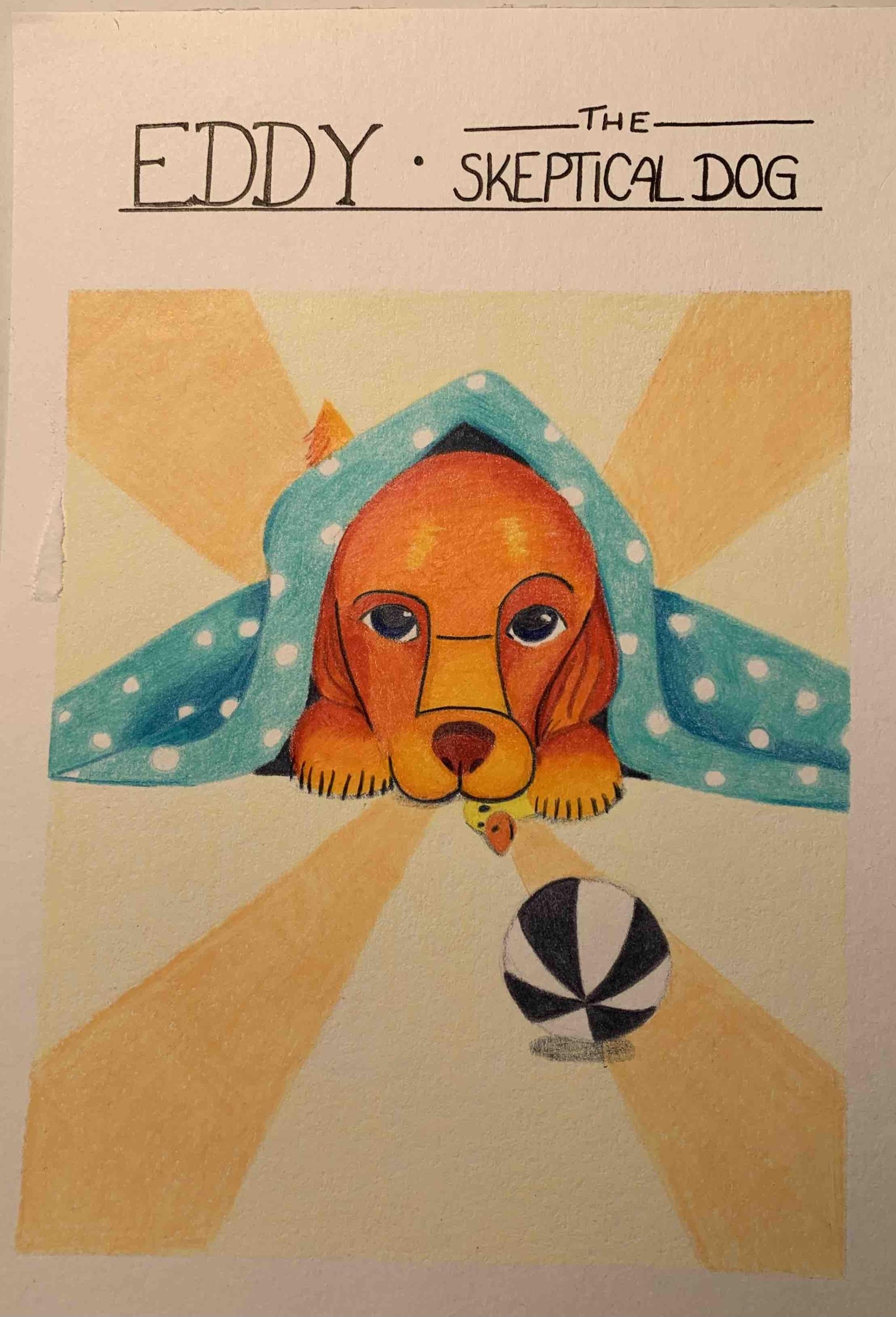 Portrait of a skeptical dog - image 1 - student project