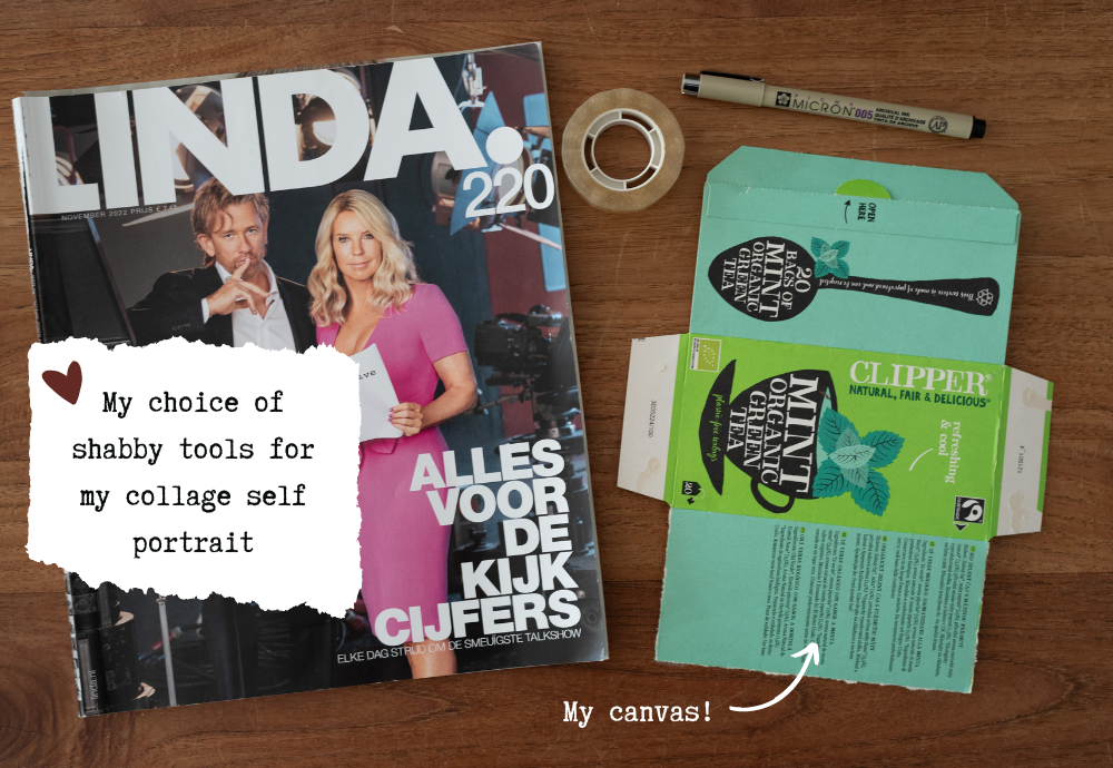 Tear, tape, triumph: making a collage using 'shabby tools' - image 2 - student project