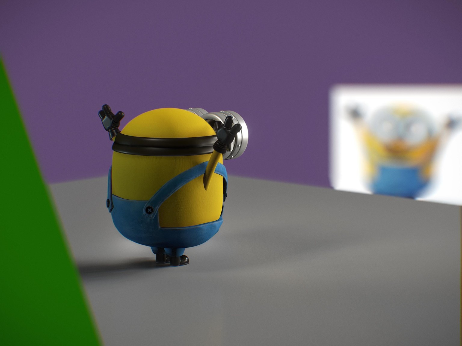 Dave Reed - Model-a-Minion! 3D Character Design in Nomad Sculpt - image 3 - student project