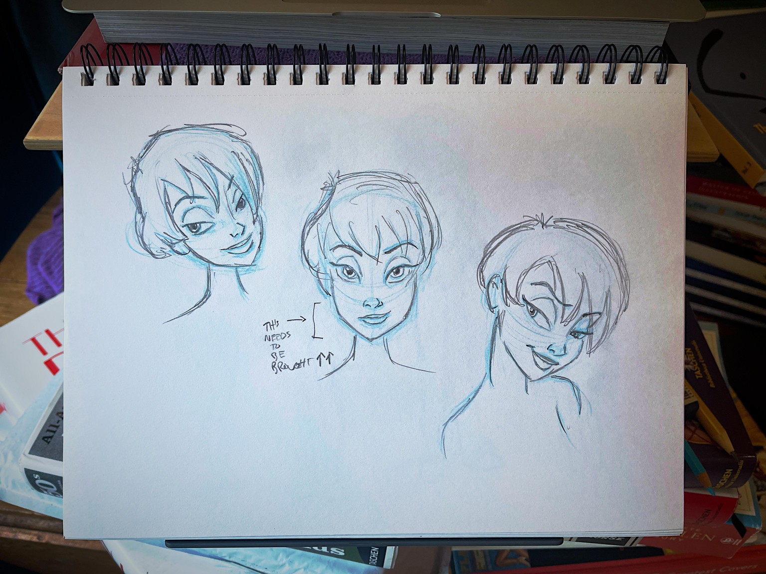 Tom Bancroft - Designing Animated Women - image 2 - student project