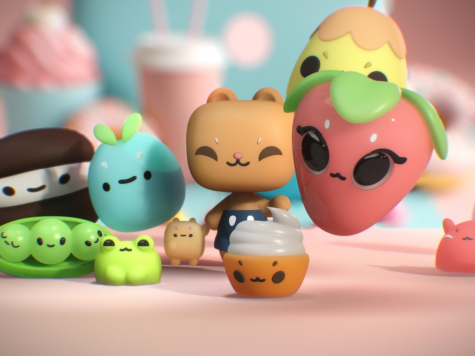 Dave Reed - 3D Kawaii Workshop in Nomad Sculpt - image 1 - student project