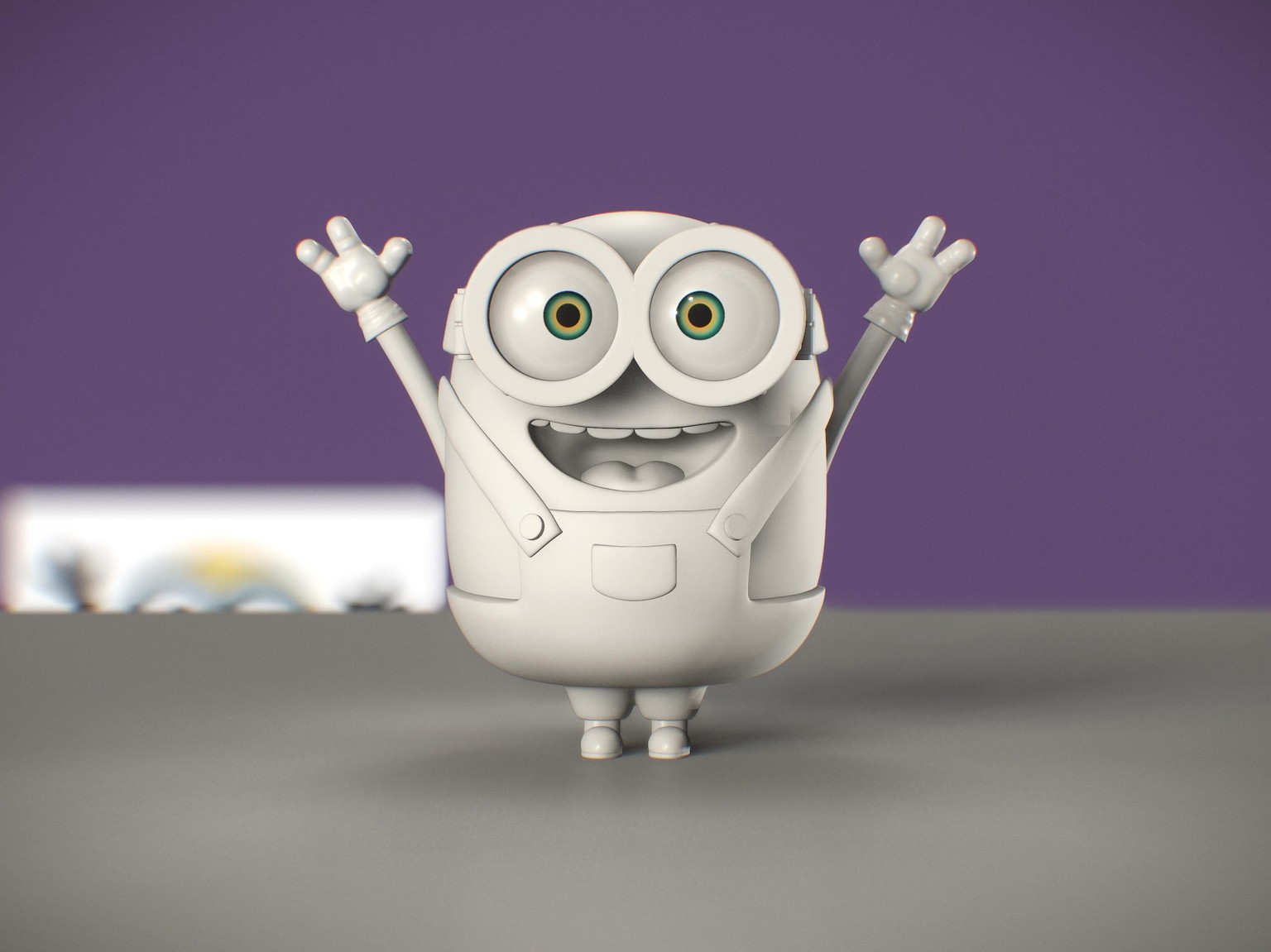 Dave Reed - Model-a-Minion! 3D Character Design in Nomad Sculpt - image 4 - student project