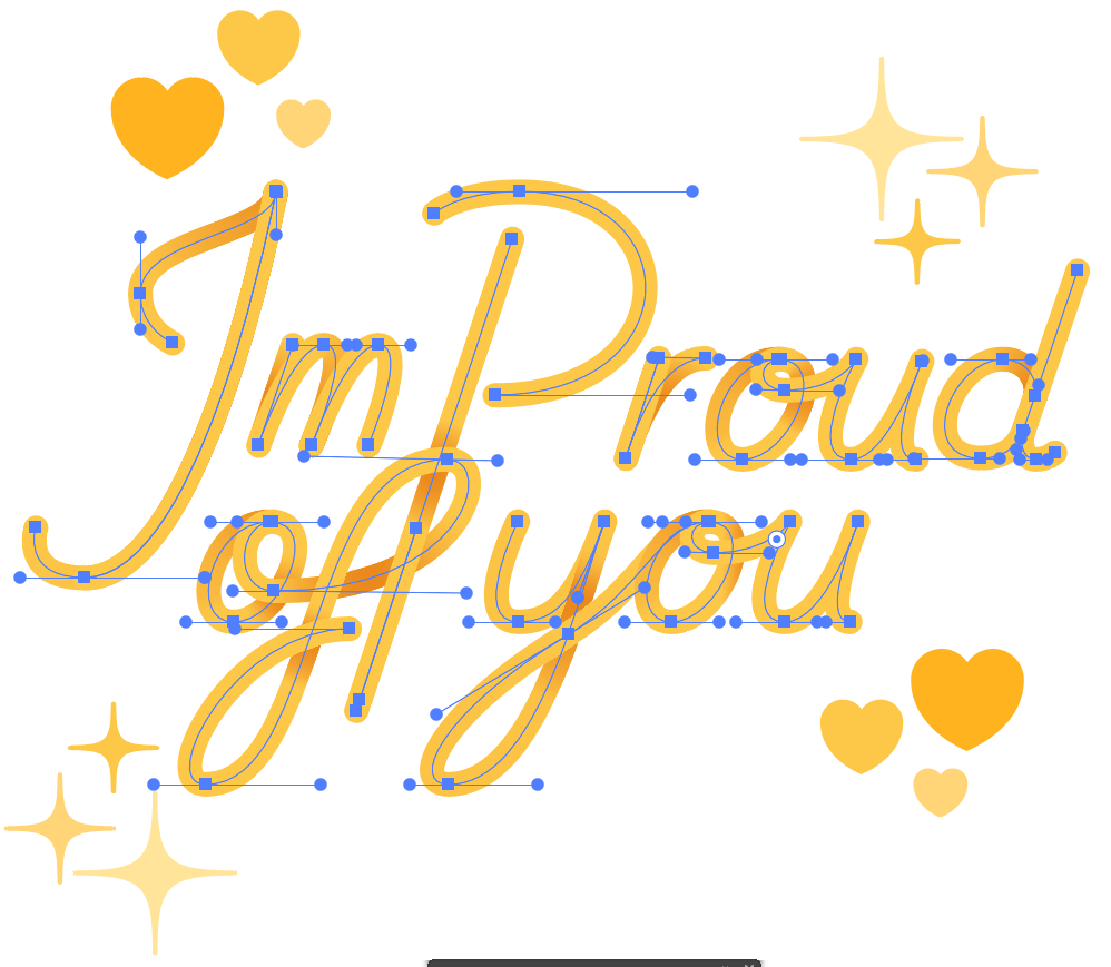 I'm proud of you - image 1 - student project