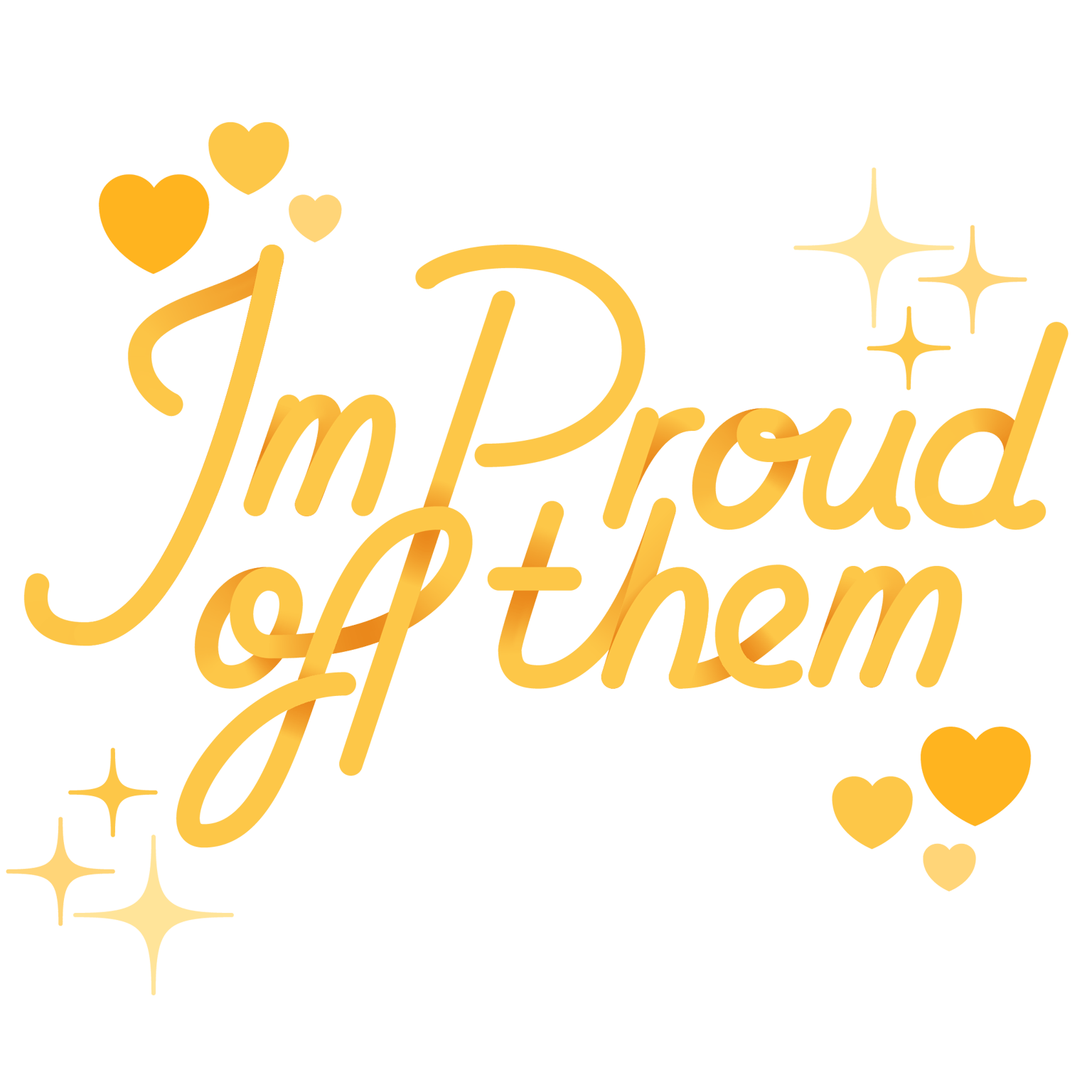 I'm proud of you - image 3 - student project