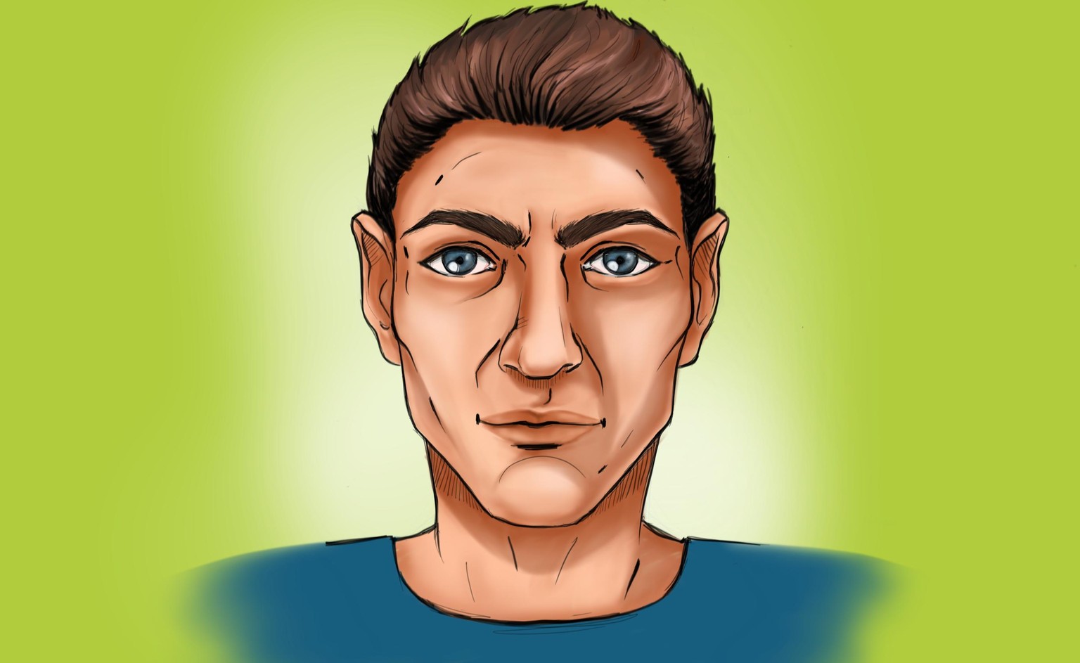 Comic style character - image 1 - student project