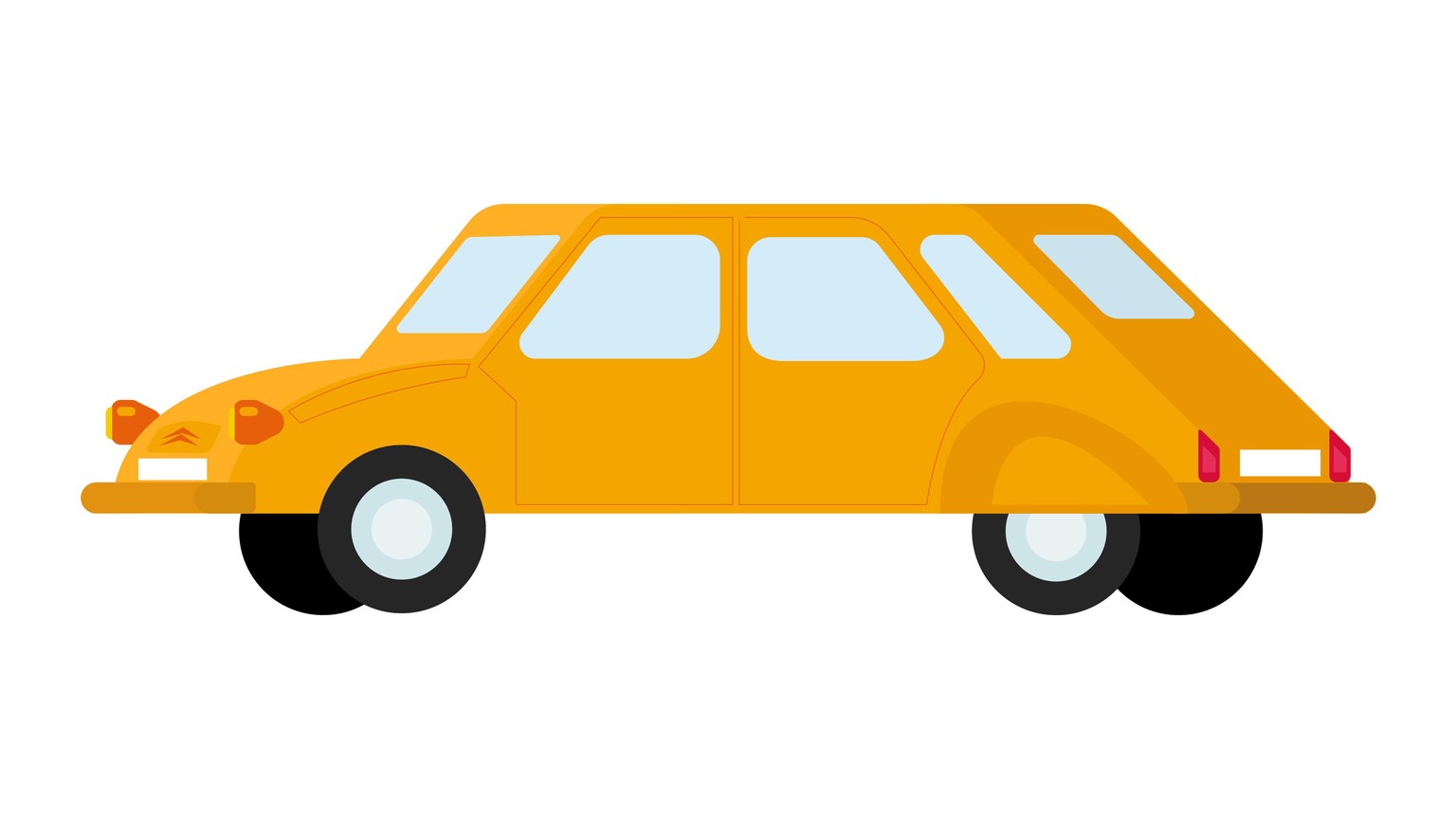 Faux 3D Citroen 2CV - image 3 - student project