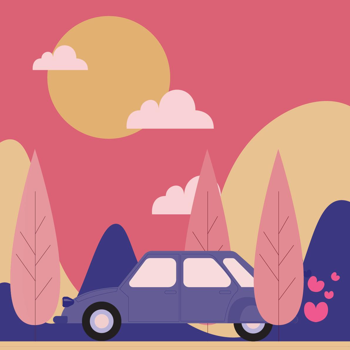 Faux 3D Citroen 2CV - image 2 - student project
