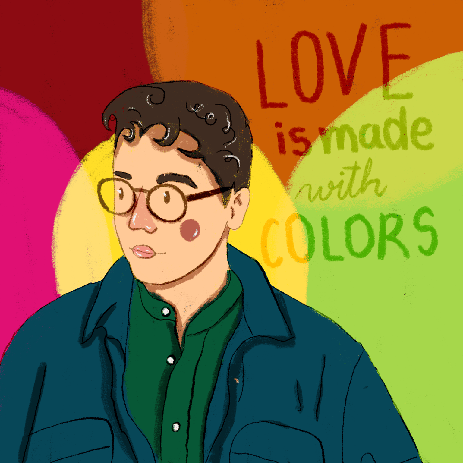 LOVE IS MADE WITH COLORS - image 1 - student project