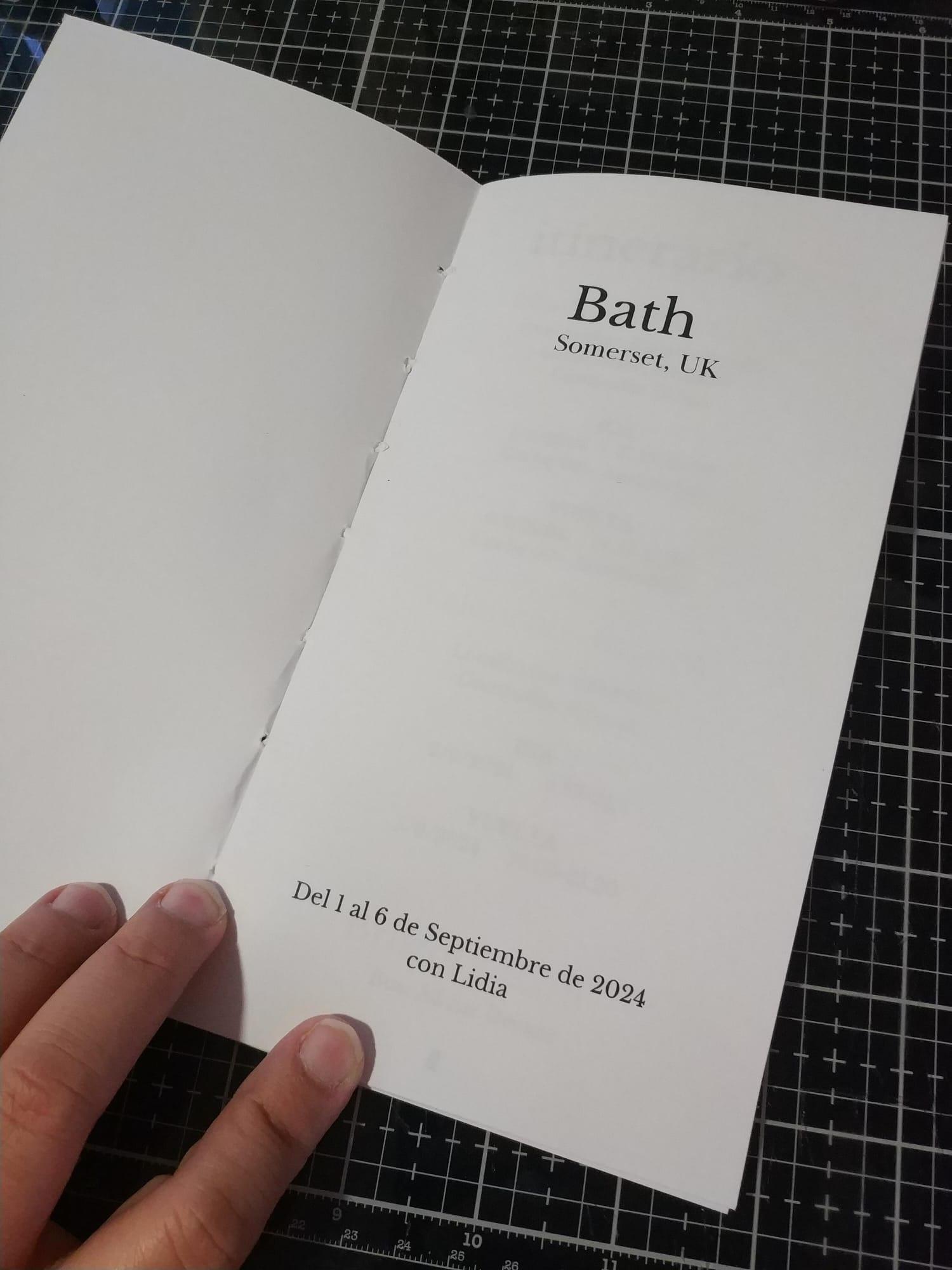 Bath - Travel Journal - image 1 - student project