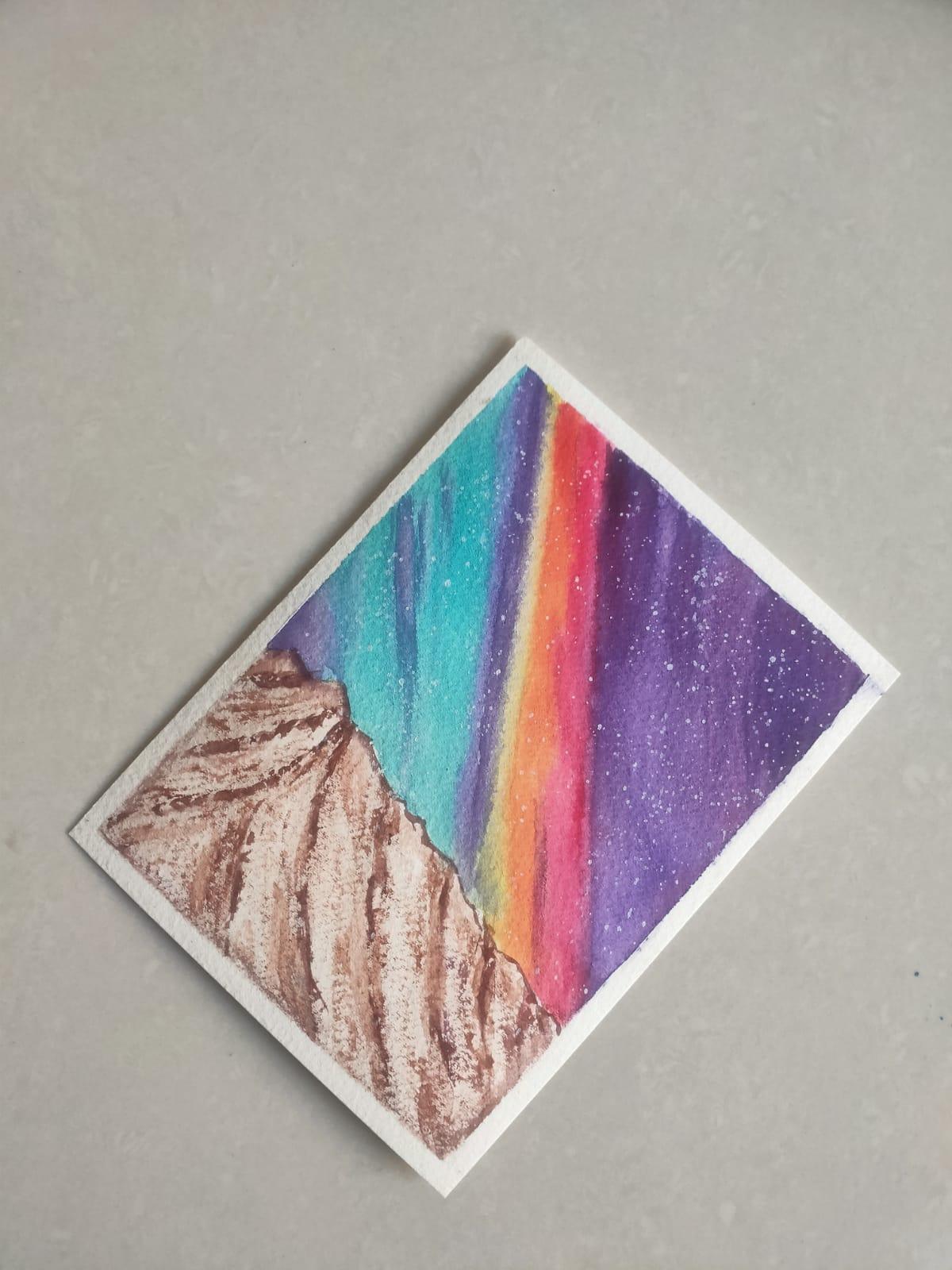 Watercolor Aurora Radiance - image 5 - student project