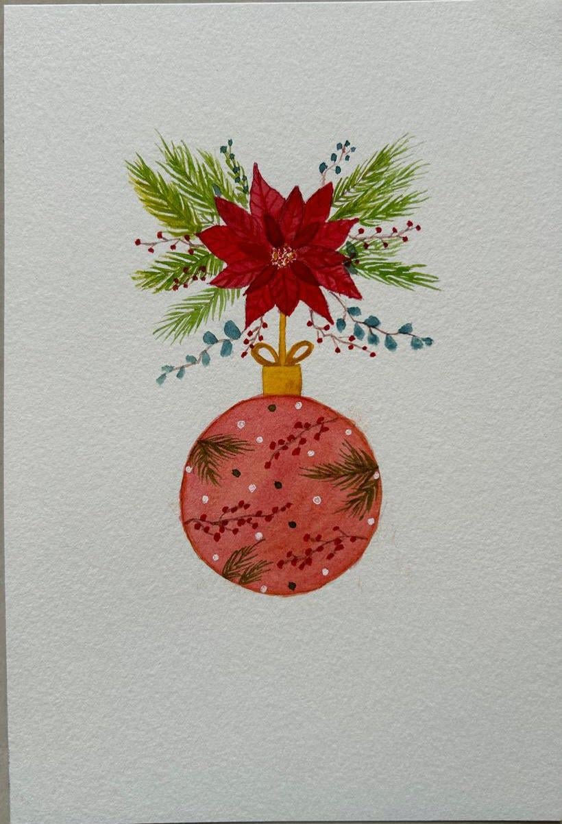 Winter Watercolor Workshop - image 9 - student project