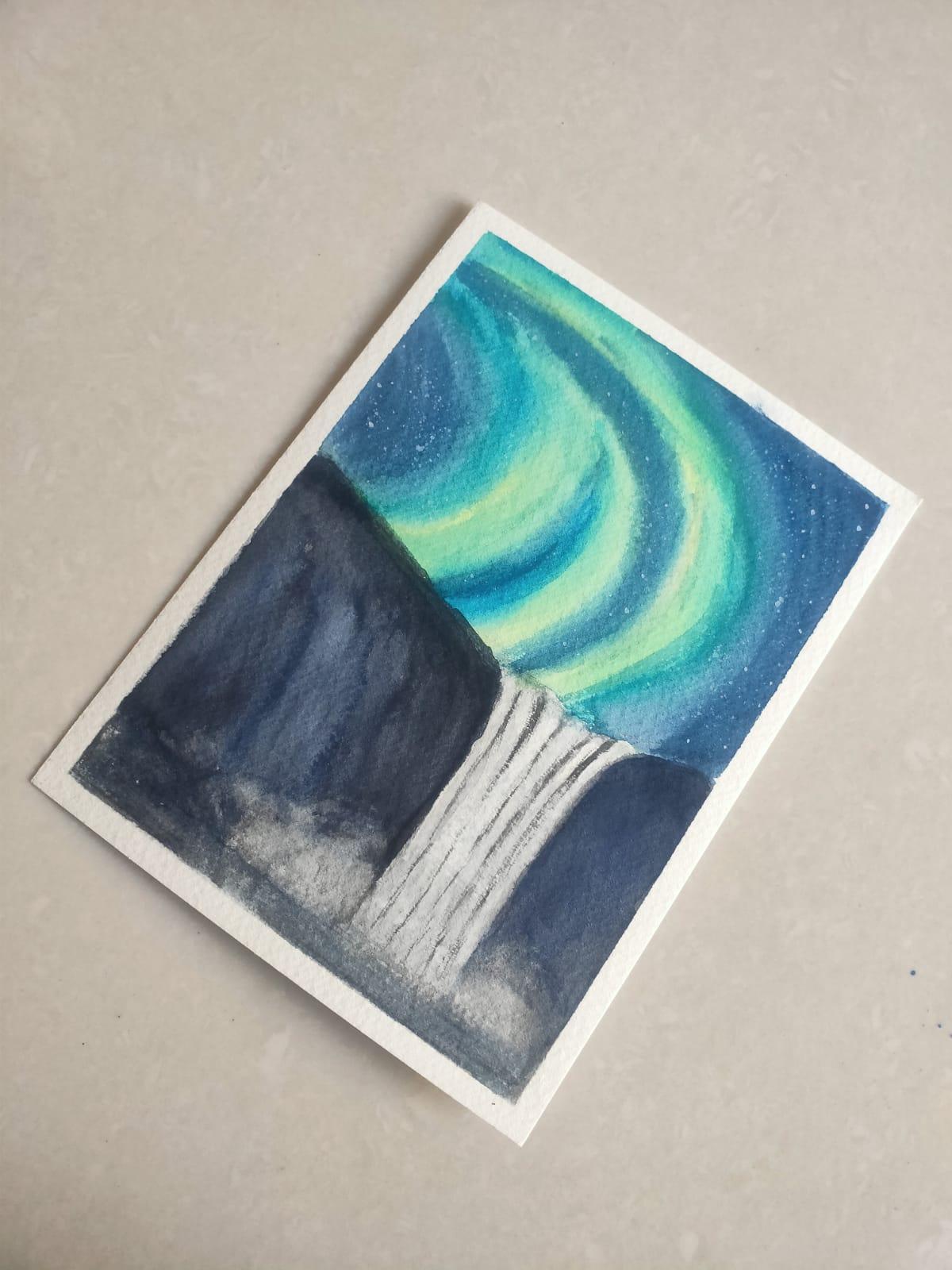 Watercolor Aurora Radiance - image 11 - student project