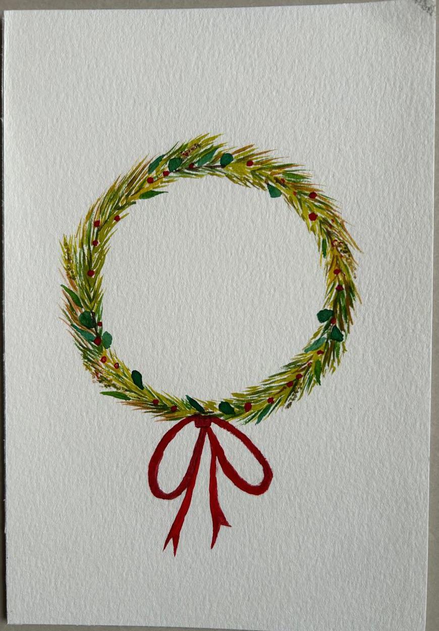 Winter Watercolor Workshop - image 3 - student project