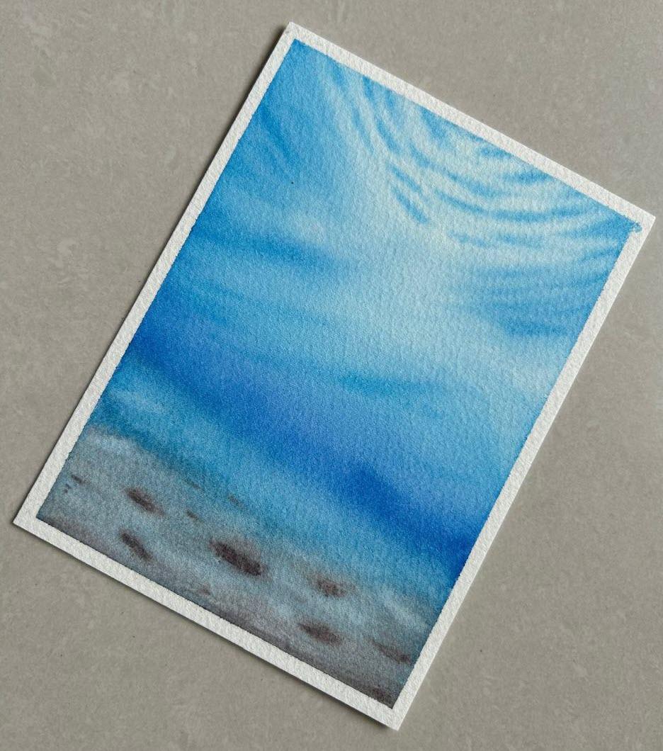 Underwater world with watercolors - completed - image 2 - student project