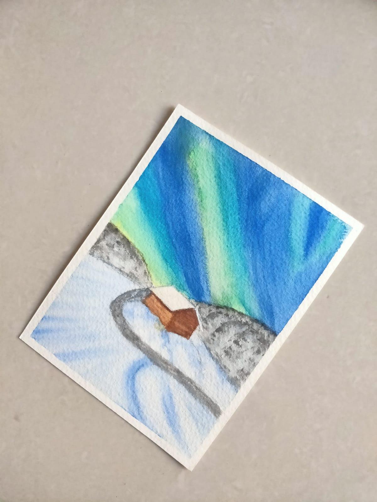 Watercolor Aurora Radiance - image 13 - student project