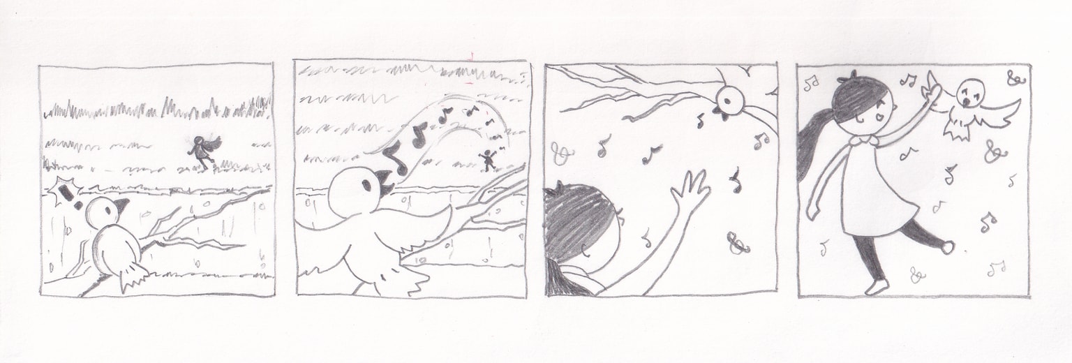 Character views and mini-comic - image 3 - student project