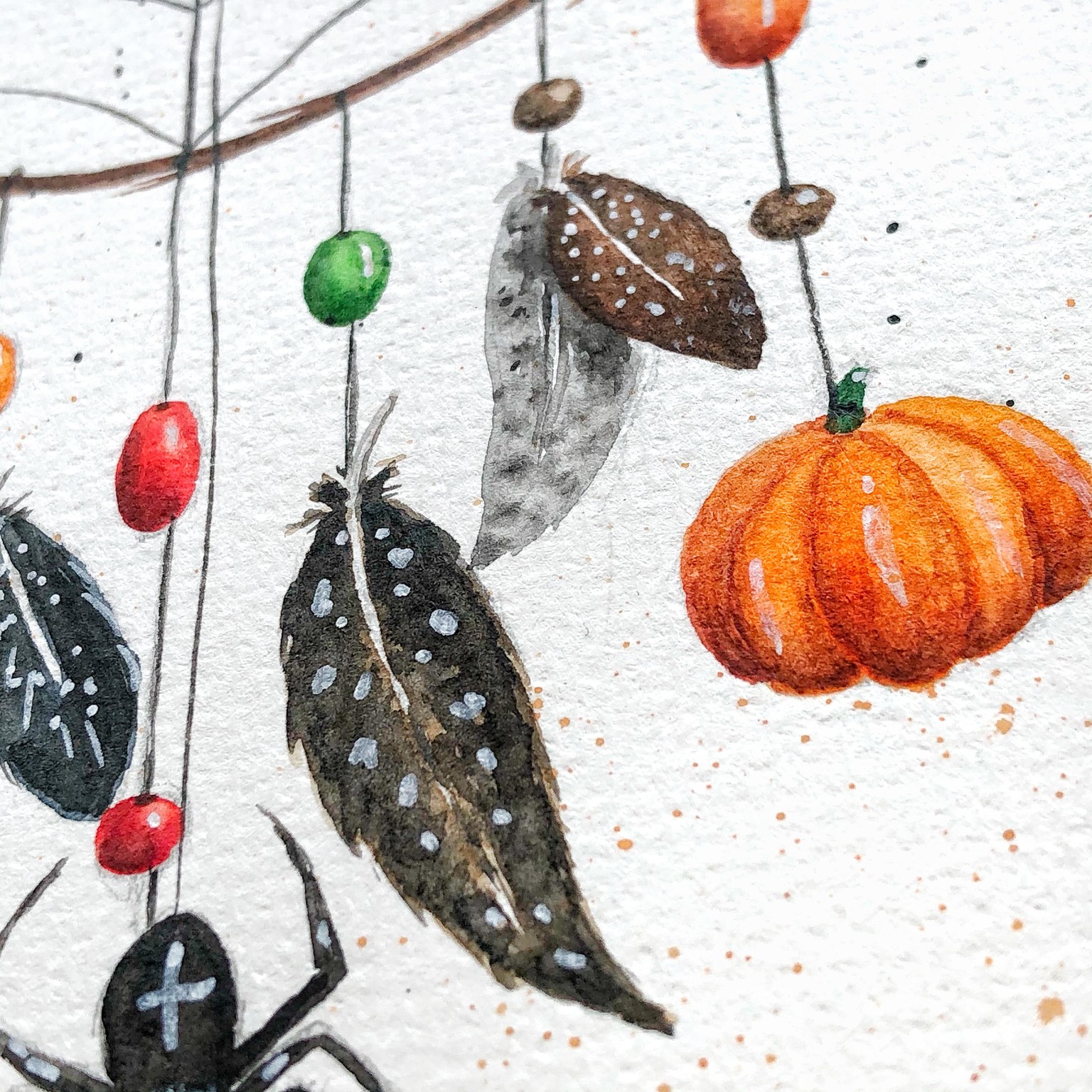 Halloween Dreamcatcher - image 4 - student project