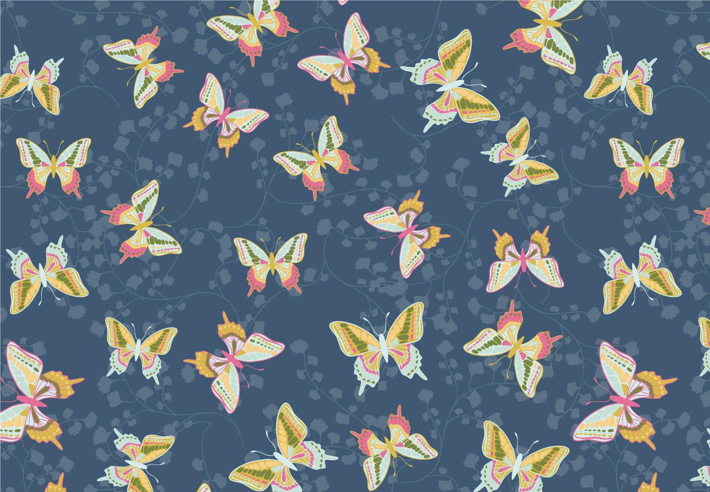 Floral and Butterfly Patterns - image 1 - student project