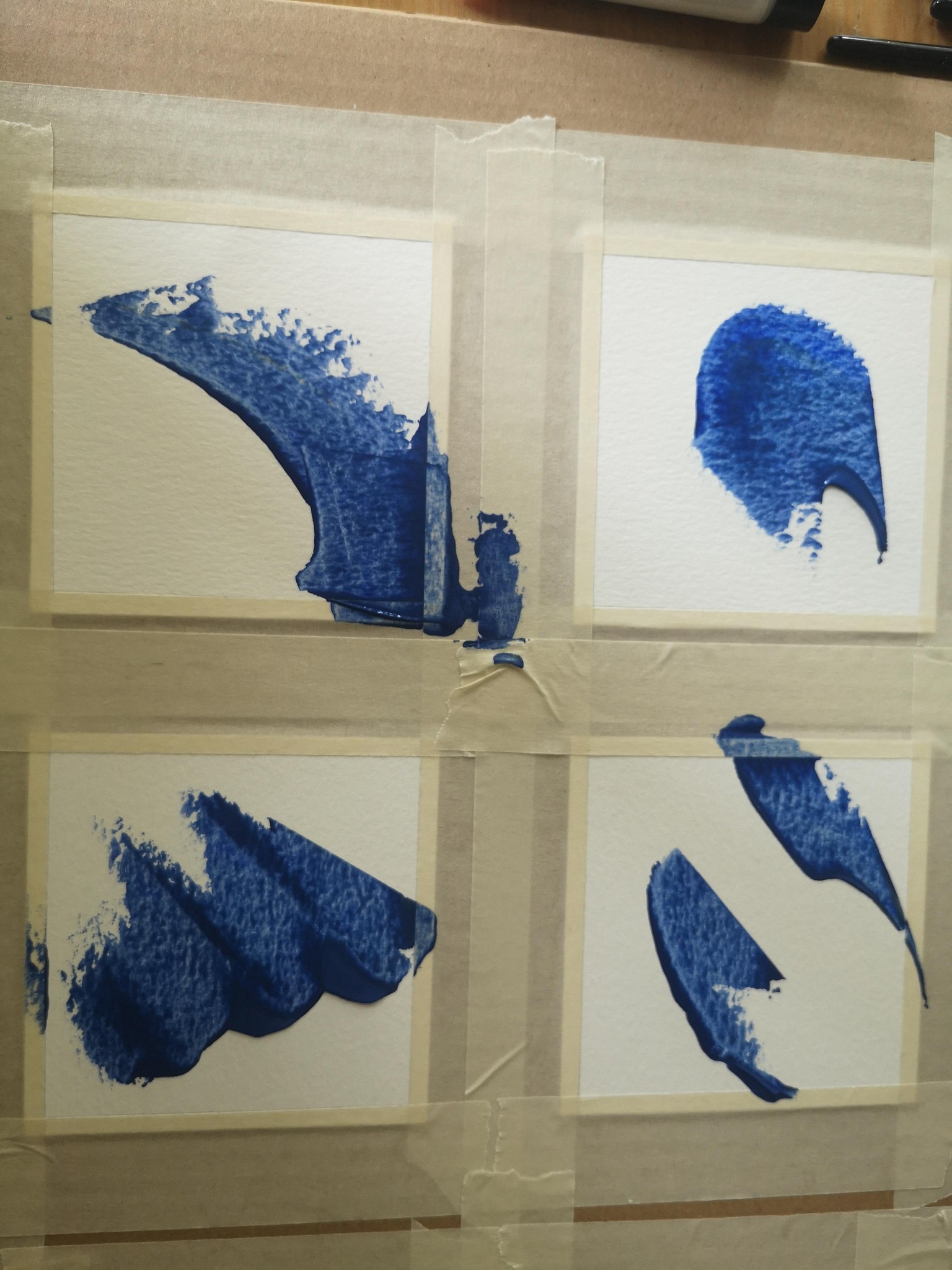 Kurs Abstrakte Acryl Bilder - image 6 - student project