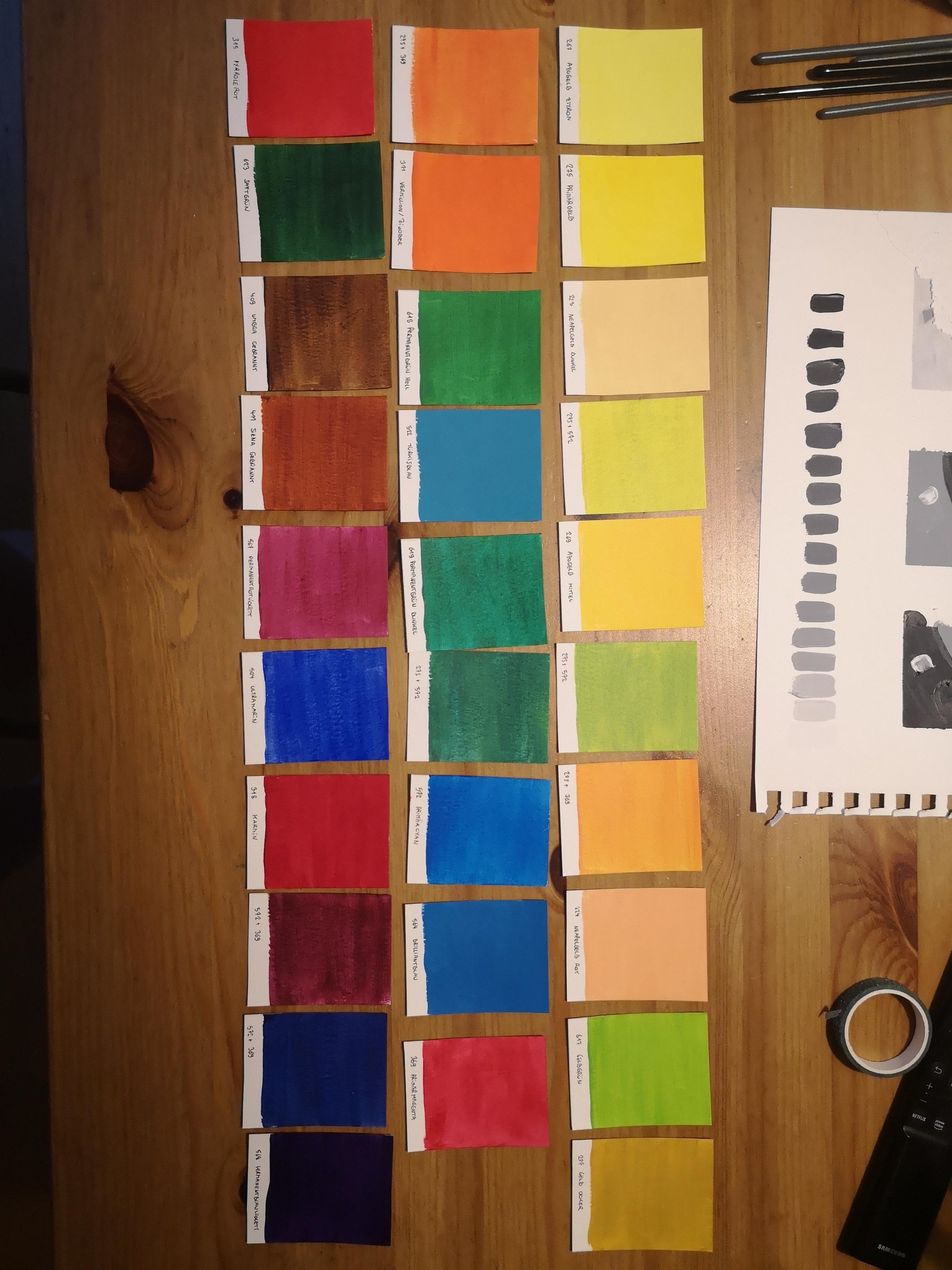 Kurs Abstrakte Acryl Bilder - image 3 - student project