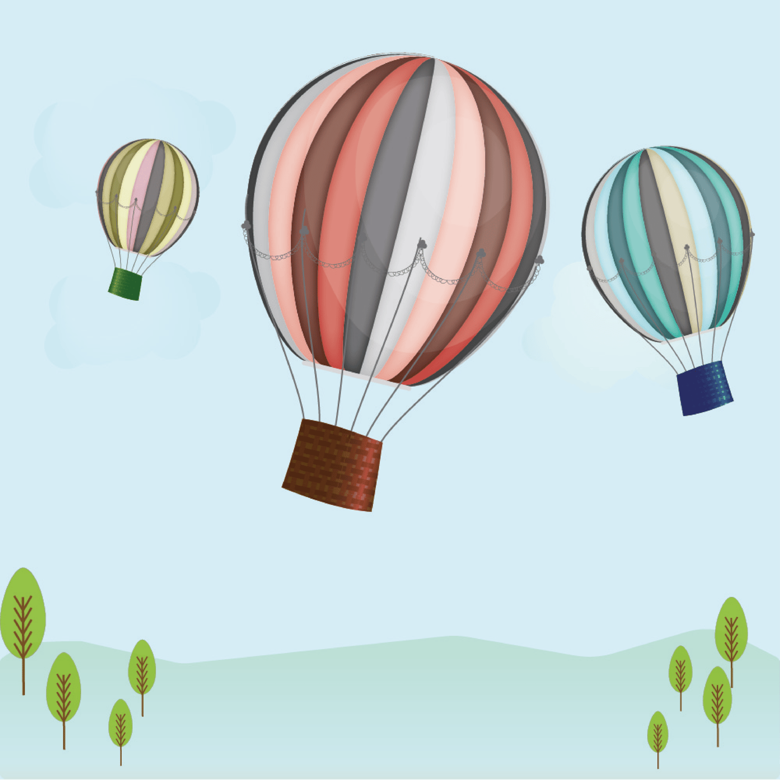 Hot air balloon - took me all day! Thank you for the amazing lesson :) - image 3 - student project