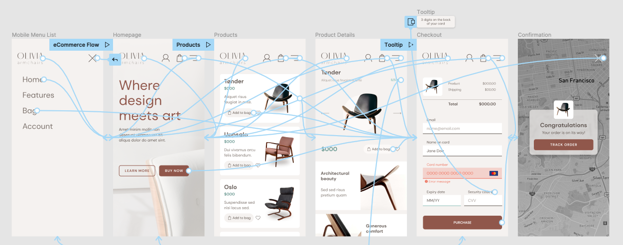 Figma UI UX Design Essentials - image 22 - student project