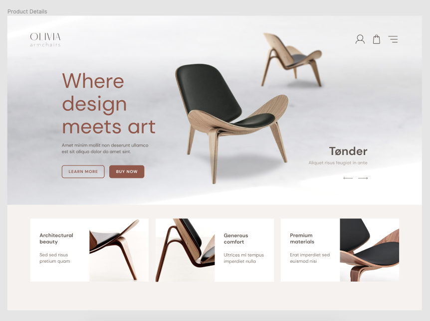 Figma UI UX Design Essentials - image 15 - student project