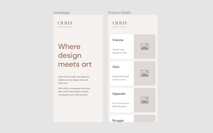 Figma UI UX Design Essentials - image 9 - student project