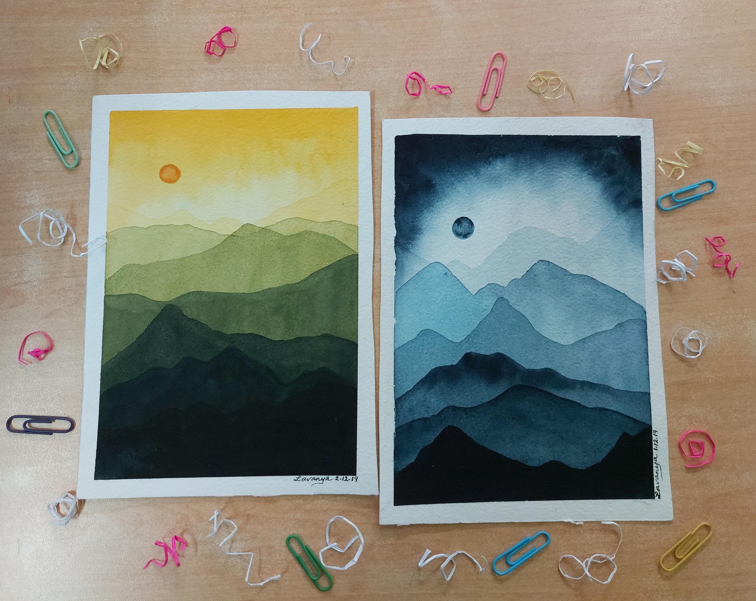 Layered Hills - image 1 - student project