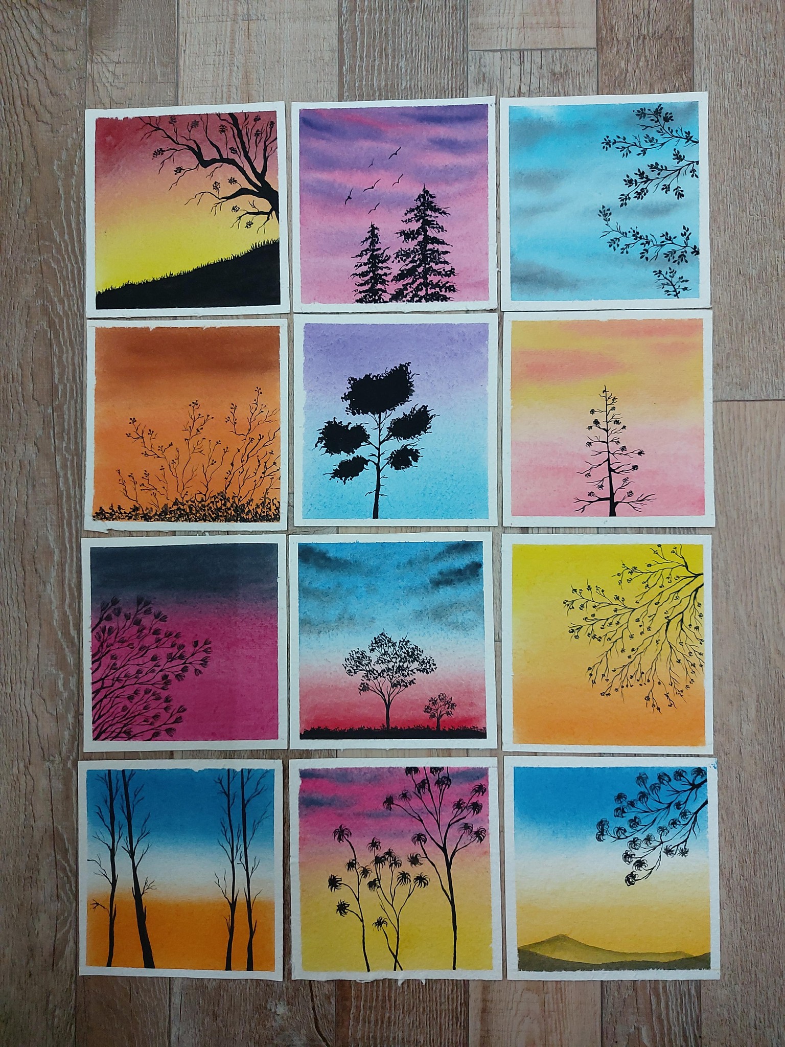 Silhouettes in Nature - image 2 - student project