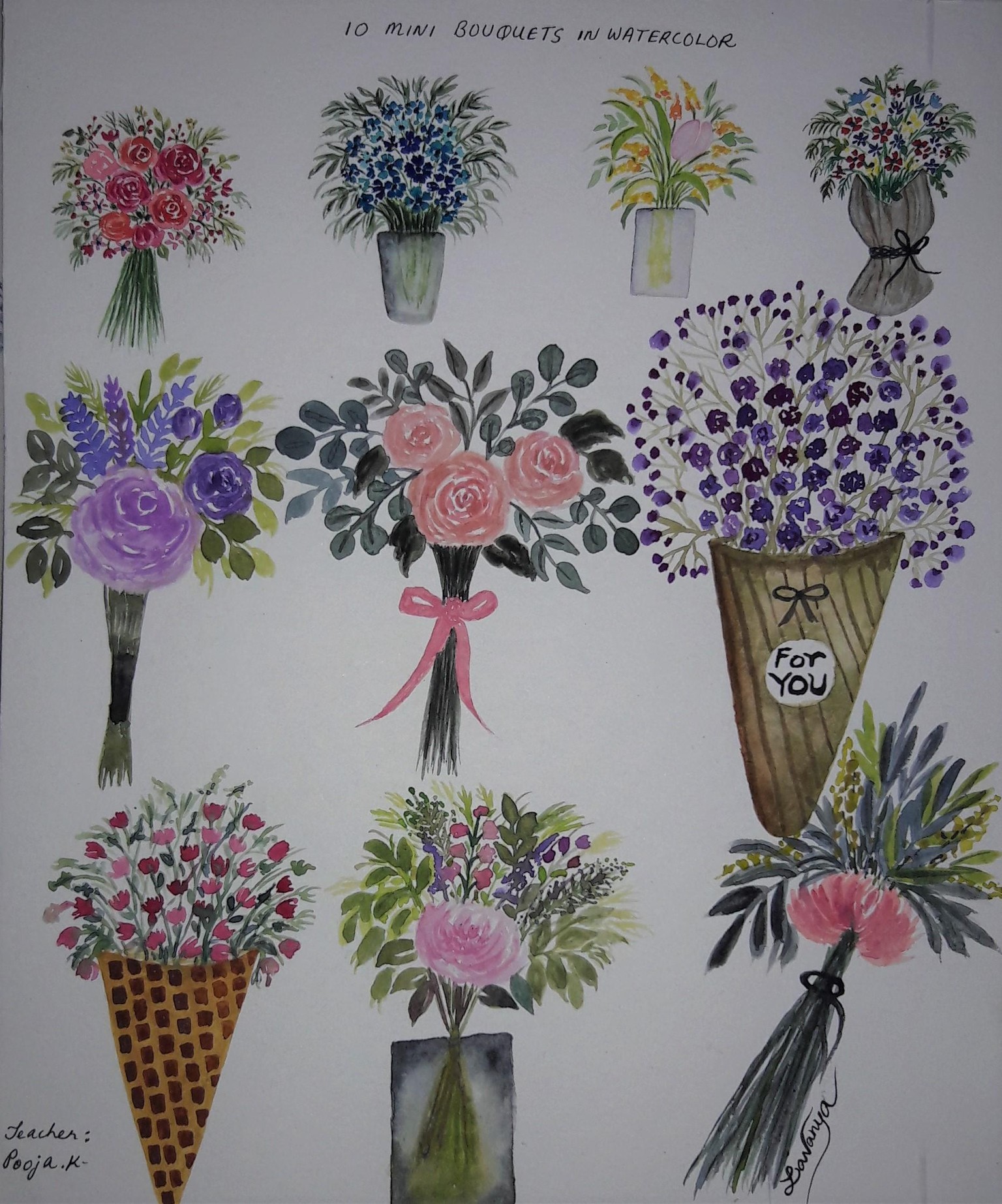 Bouquets - image 1 - student project