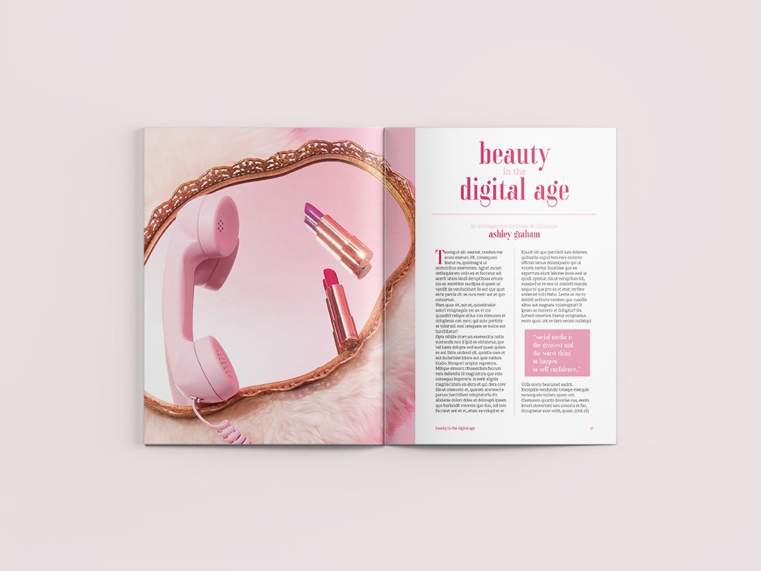Editorial Magazine Layout - image 1 - student project