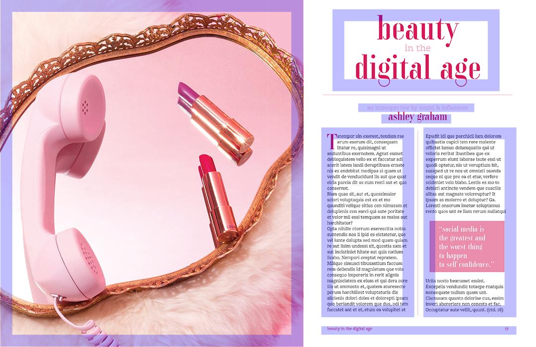 Editorial Magazine Layout - image 2 - student project