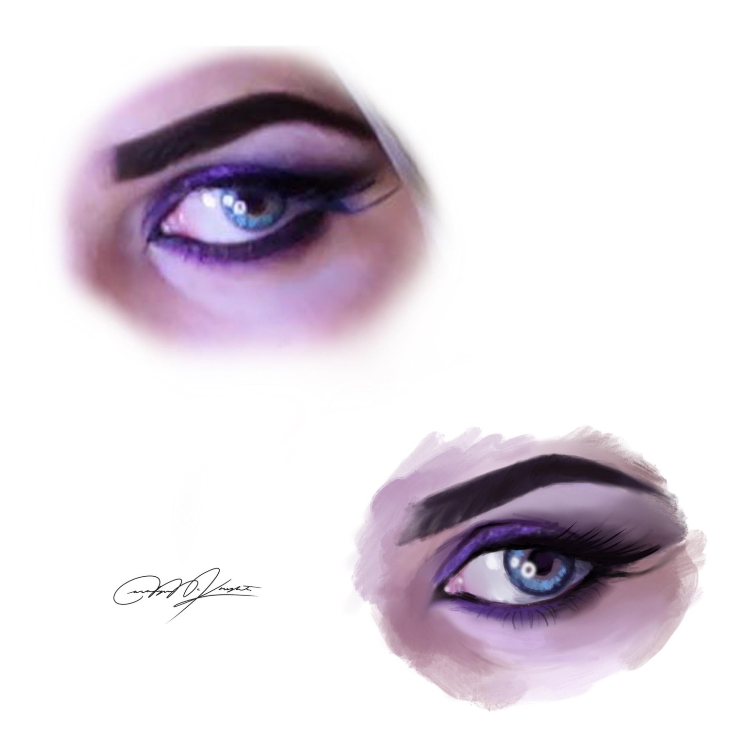 Class project eye in procreate - image 1 - student project