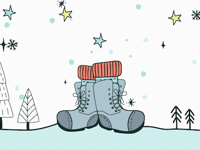 Looping Snow Scene - GIF - image 1 - student project