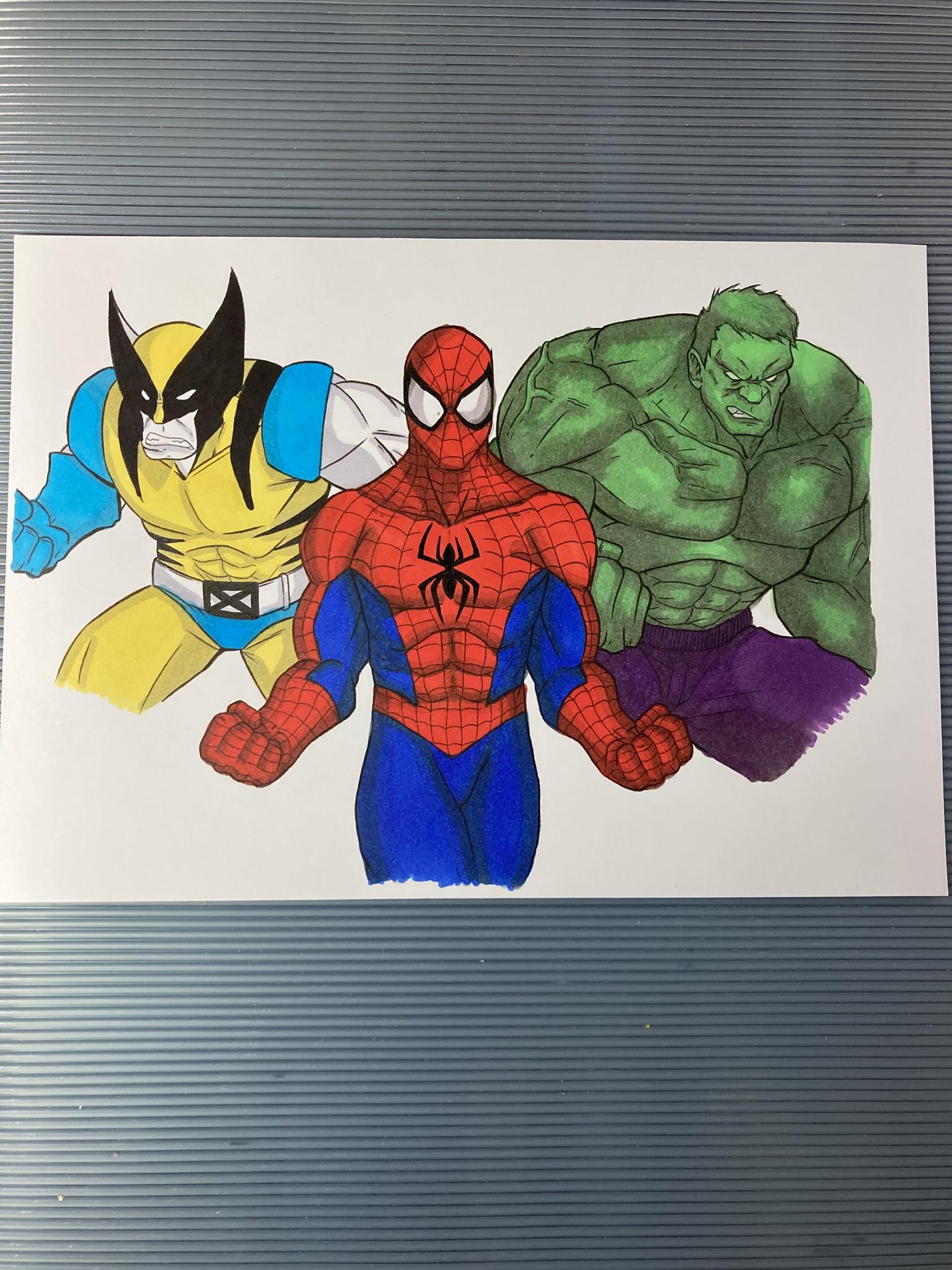 Coloring with Markers: Professional Results on a Low Budget - image 1 - student project