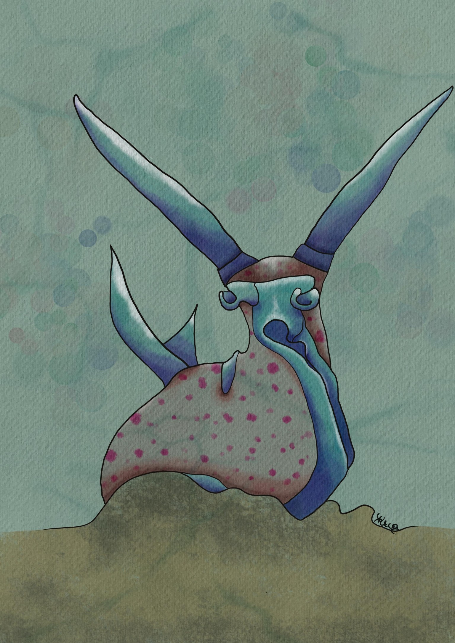 Watercolor & Ink Illustrations on Your iPad in Procreate - image 2 - student project
