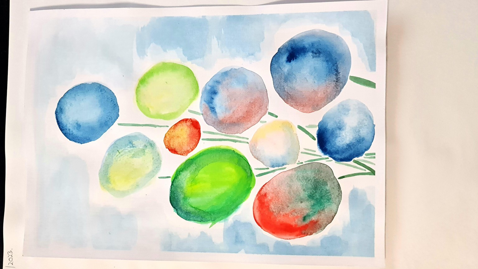Watercolour Mindfulness - 3 Easy Paintings for Beginners - image 1 - student project