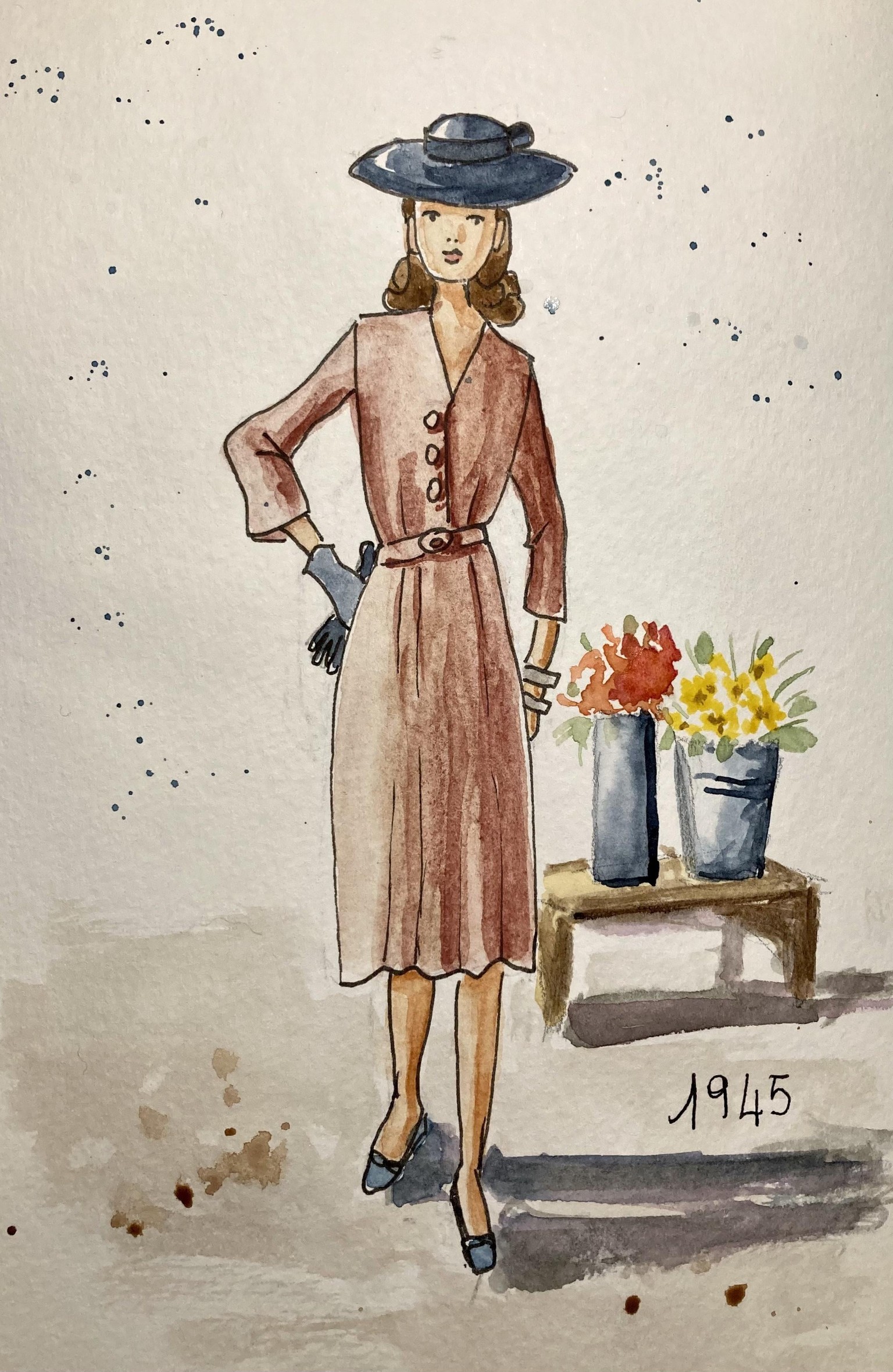 Vintage fashion - image 1 - student project