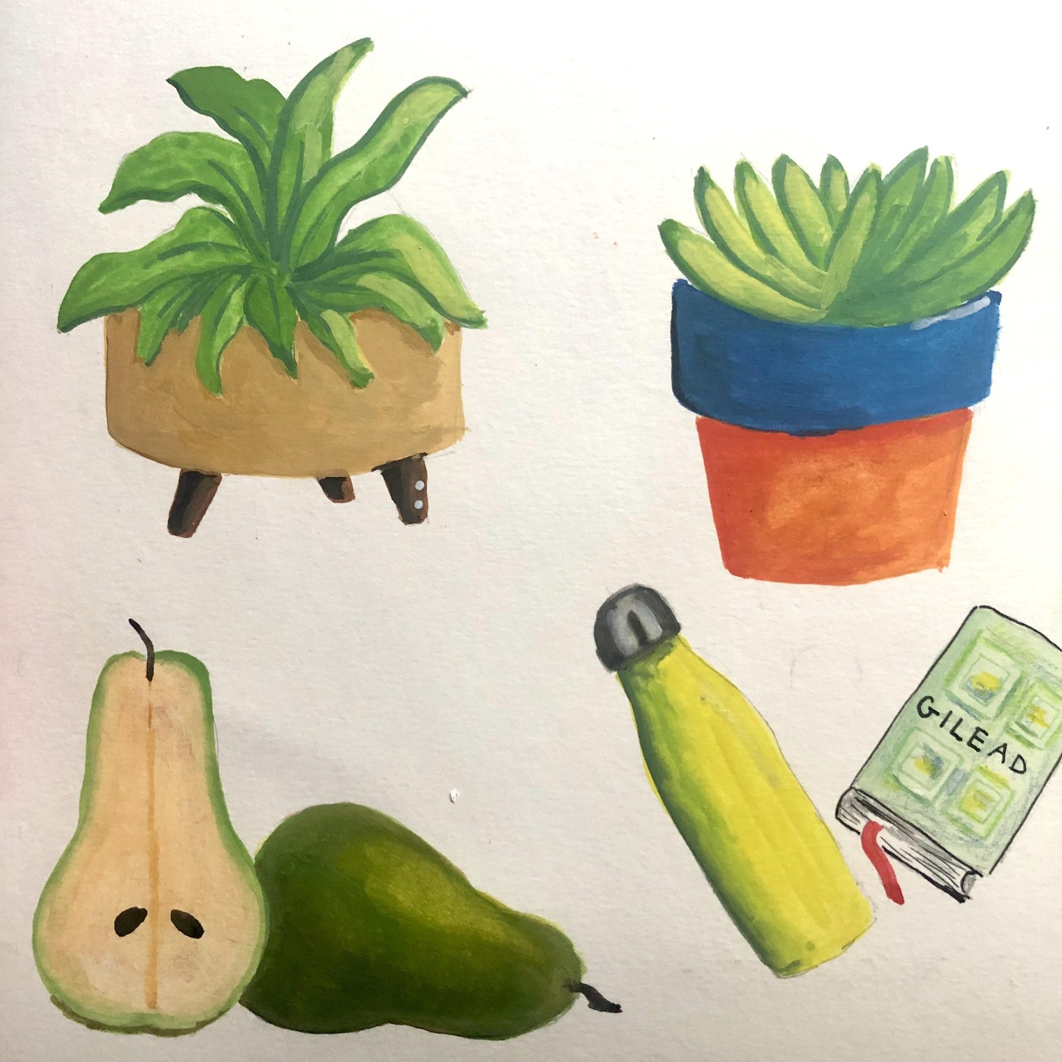 Gouache fun - image 2 - student project