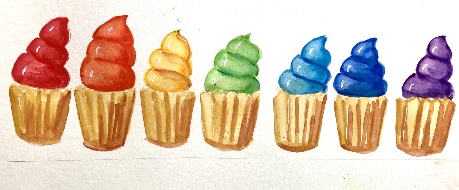 Rainbow treats - image 2 - student project