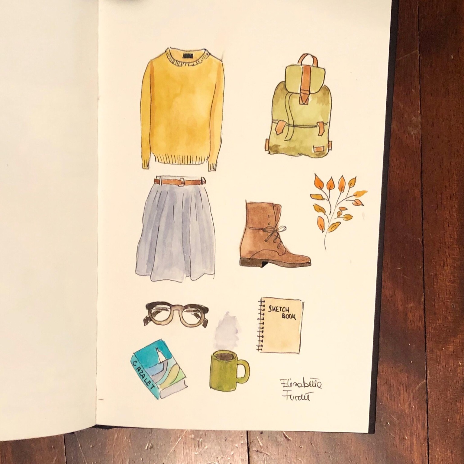 Fall look - image 2 - student project