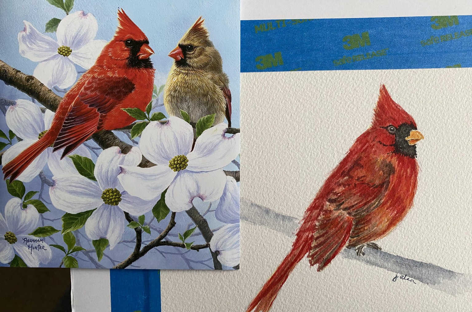 Winter Cardinal - image 1 - student project