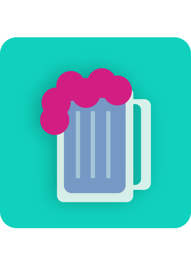 Sci-Fi Beer Icon - image 1 - student project