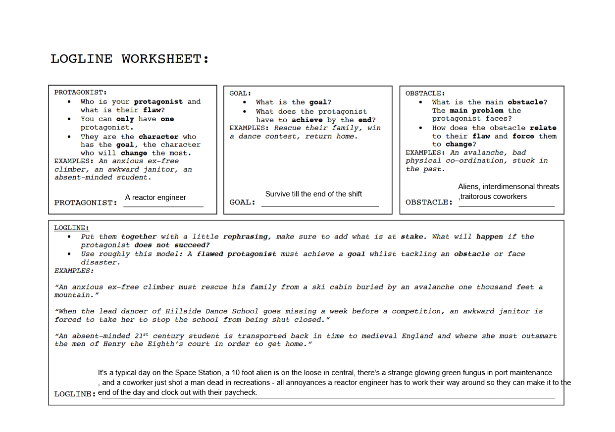 Class Project - Logline, Three act - image 2 - student project