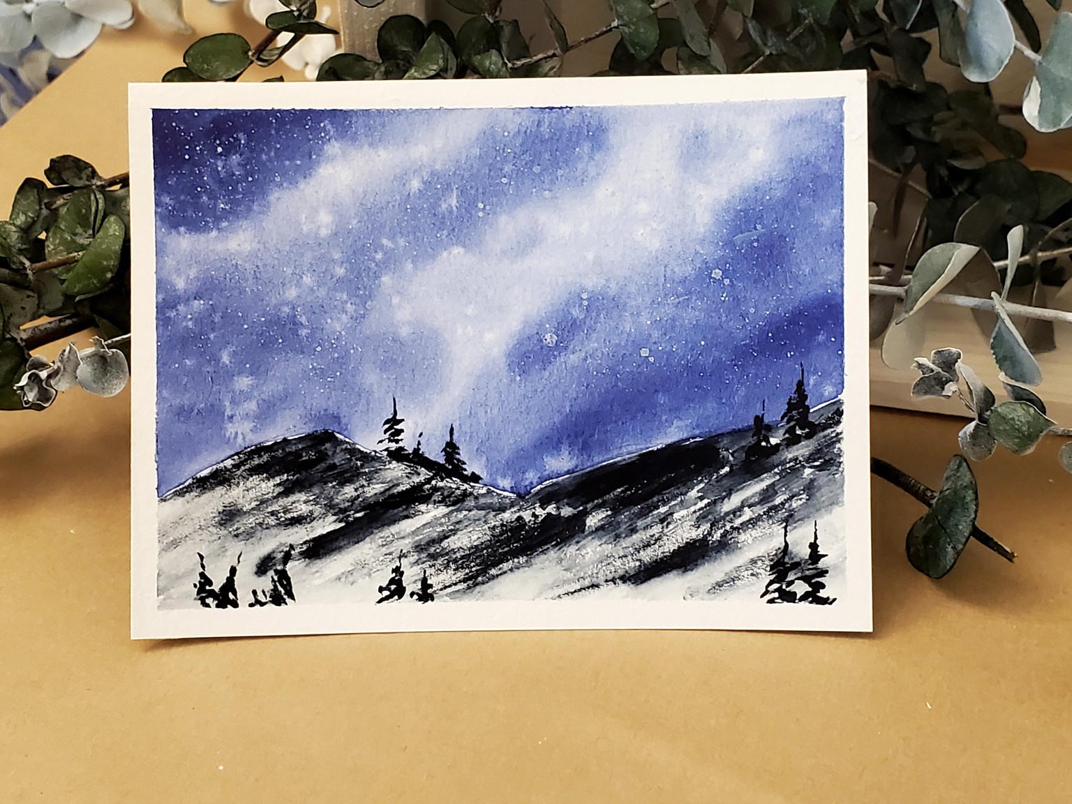 Snow capped mountains project - image 1 - student project