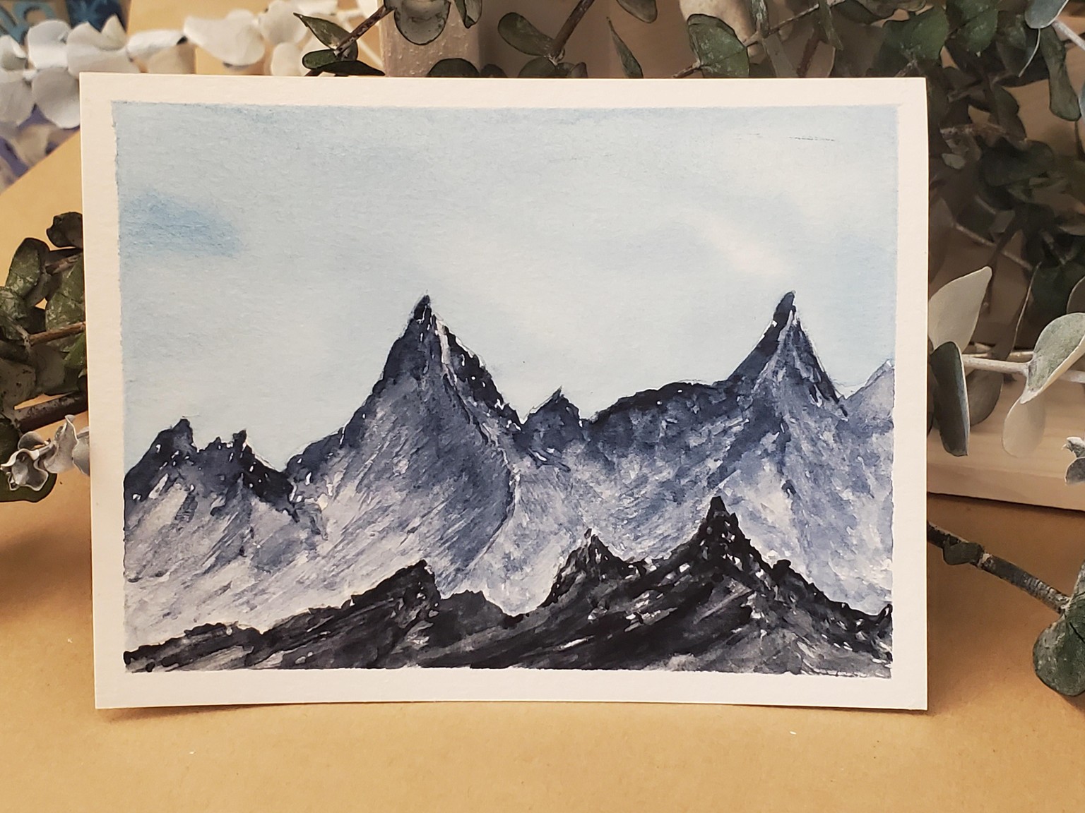 Snow capped mountains project - image 2 - student project