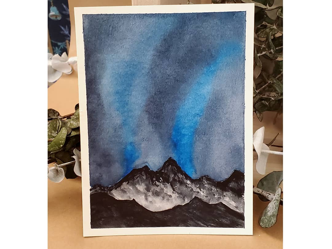 Snow capped mountains project - image 3 - student project